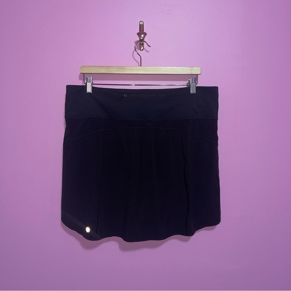 Athleta Skort Women’s Size XL Black High-Rise Run With It Running - Picture 6 of 13